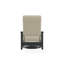 Chaise berçante pivotante cachée en polymère Leeward-98358842-98358857