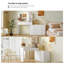 Coiffeuse Sioban avec commode 6 tiroirs et prises pour Noël-1811309055