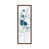 Toile avec cadre en bois brun classique est en rupture de stock