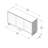 Modern 59" 3-Door Sideboard/TV Stand-174841156