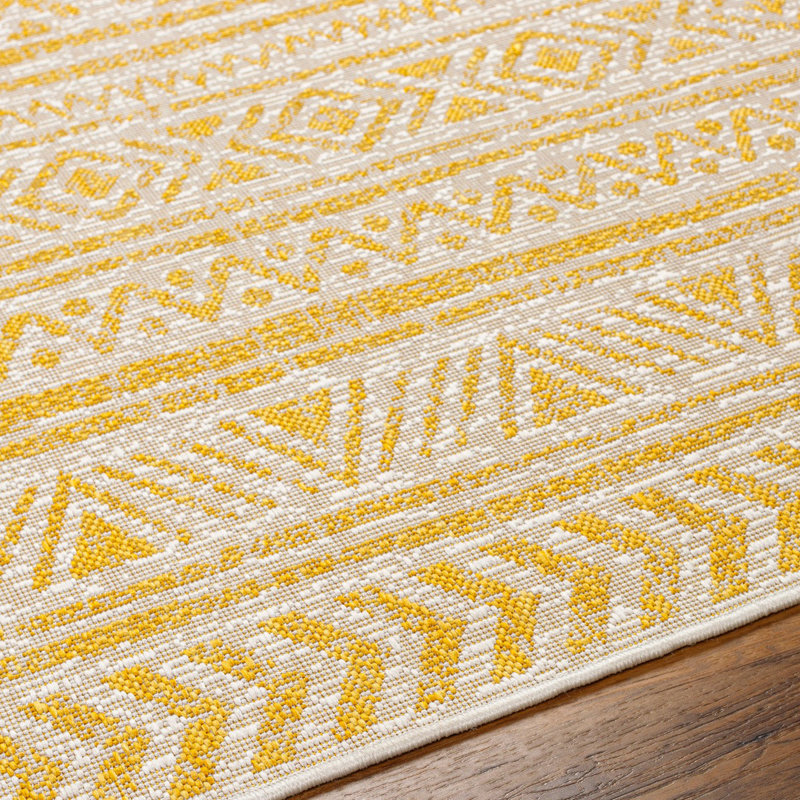 Beyanka Geometric Machine Tufted Area Rug, Rectangle 160 x 230 cm