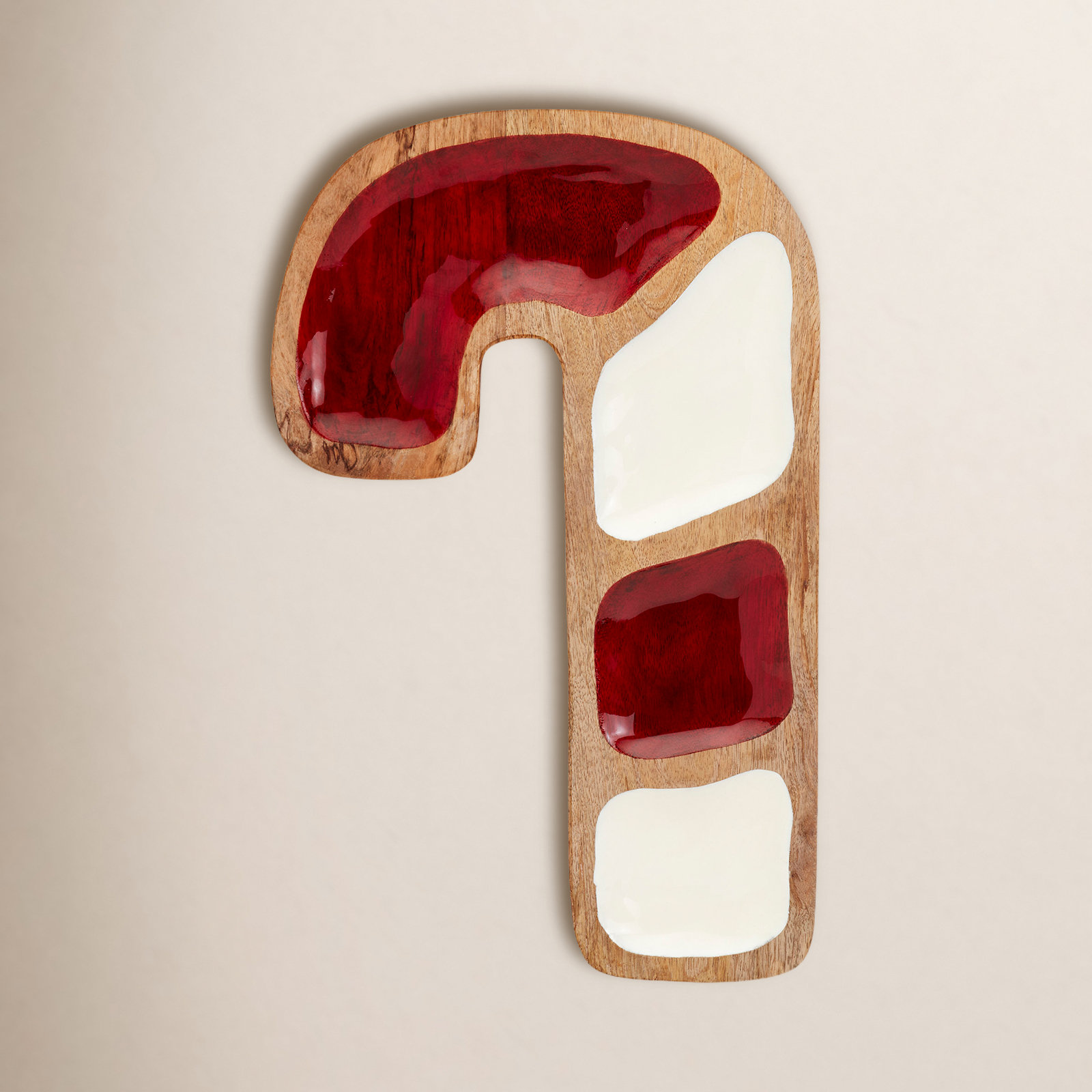 Holiday Serveware Candy Cane Tray