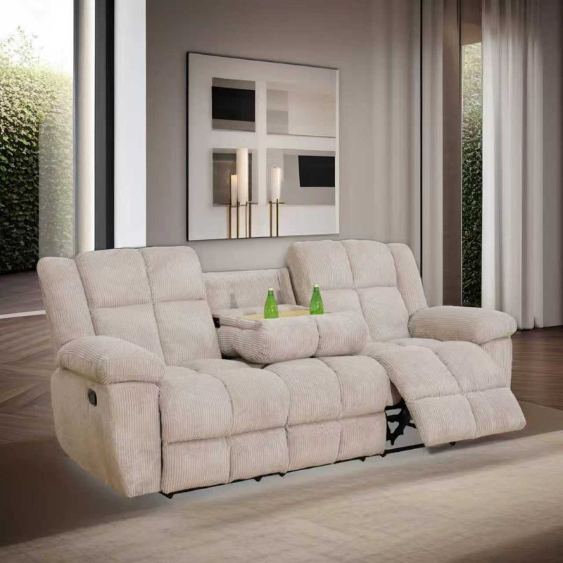 Canapé inclinable intelligent en tissu Flower 