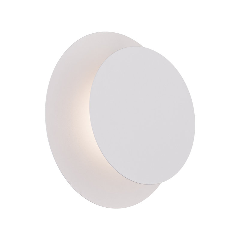 Moonglow LED Wall Sconce, 3000, White
