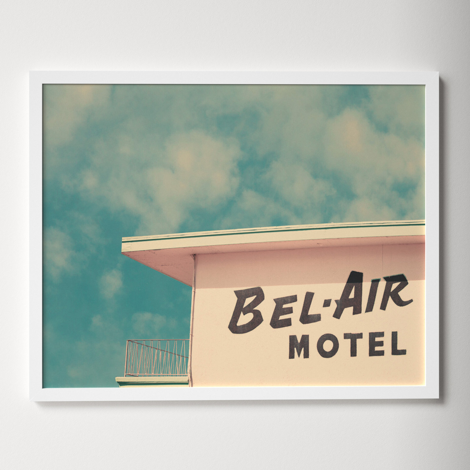 BelAir by Robert Cadloff, White, 20.25" H x 25.25" W x 0.88" D