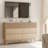 7-Drawer Wood Horizontal Double Dresser-1349360419