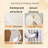 Foldable Pedestal Display Stand 7pcs, Collapsible Decorative Riser For Home & Event Decor