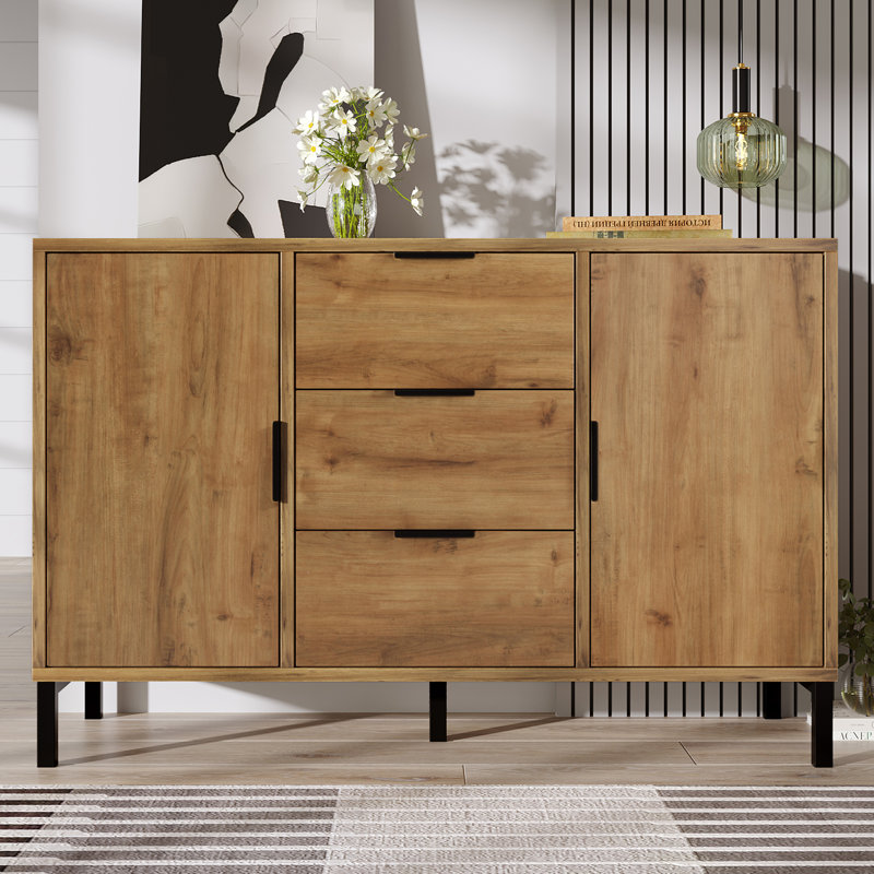 Brosius 2 -Door 3 -Drawer Storage Cabinet