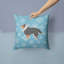 Coussin intérieur/extérieur en flocons d’hiver-32011192
