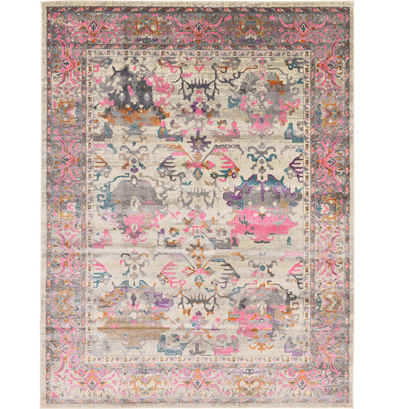 Tapis oriental beige Sepe, Rectangle 5 pi 1 po x 8 pi