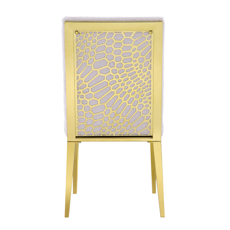 Chaise de salle à manger rembourrée Renfr