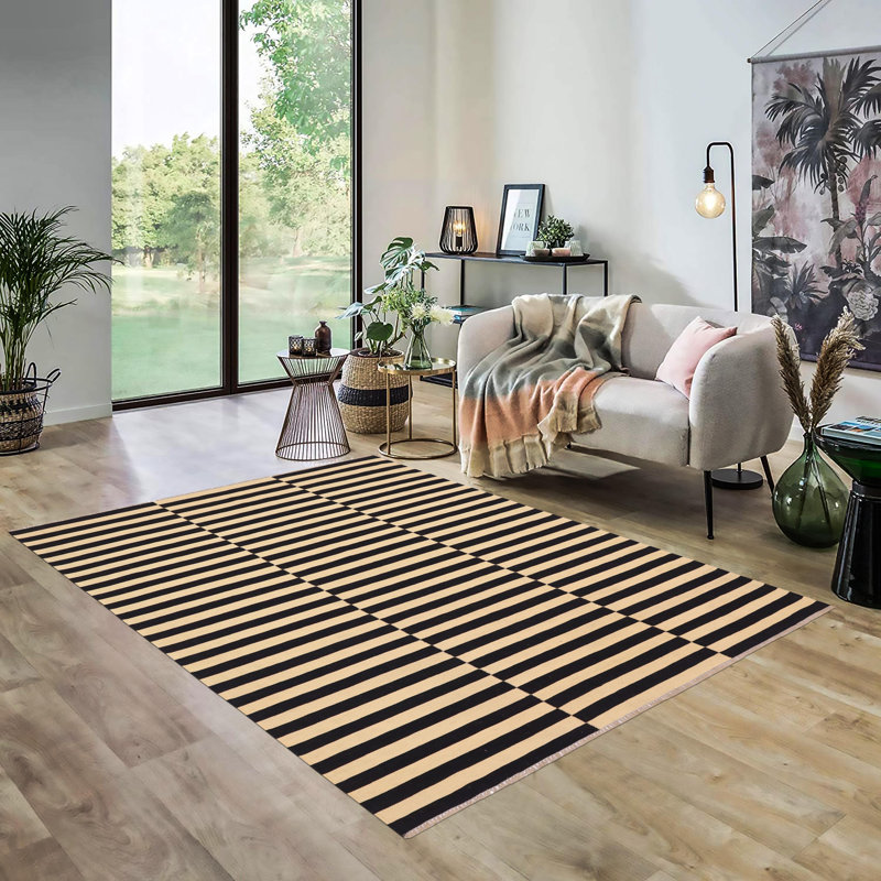 Wool Striped Rug