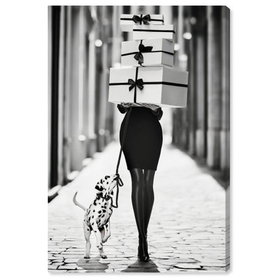 City Dalmatian Canvas by Art Remedy