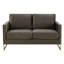 Causeuse moderne en velours avec cadre doré Bellago-1090512054