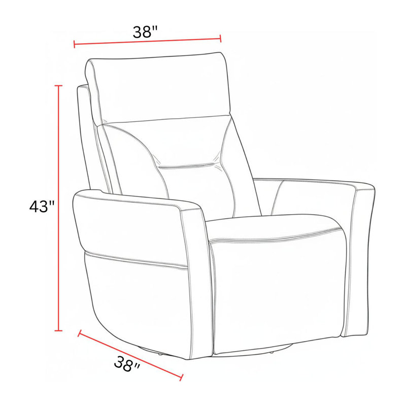 Ashley Power Swivel Glider Recliner P2 Two Pack, Auburn