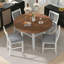 Ensemble de salle à manger carré Manhasset L 54,04 po x l 54,04 po avec rallonge-697434422