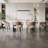 19.69"Gray Nappa Leather Solid Wood Dining Chairs-641303039-641303012