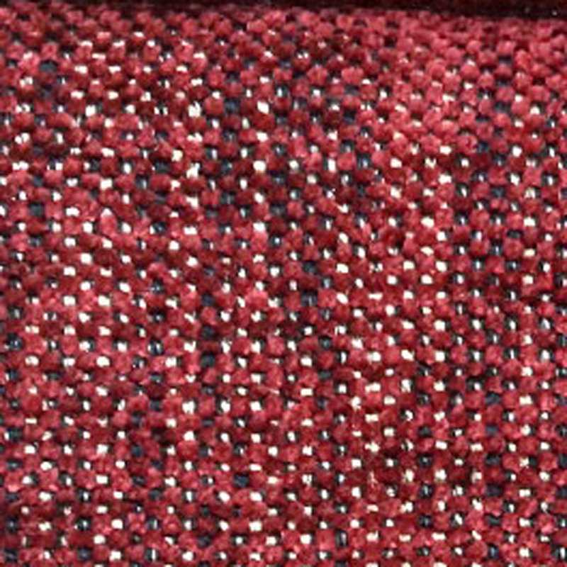 Tissu massif Nathalie, Rouge foncé