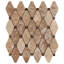 Octave 11.87 In. X 13 In. Polished Marble Mosaic Tile (1.07 Sqft/ Sheet)-1678113802