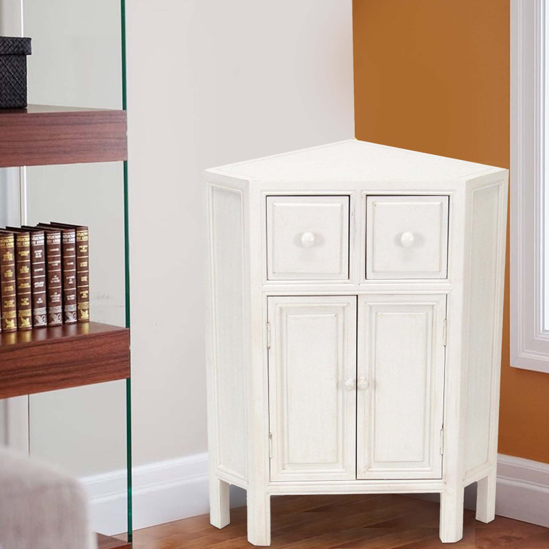 Carise Solid Wood Accent Cabinet