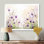 «Thistle Blooming In The Meadows III - Thistle», reproduction d'art murale