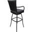 Tabouret de bar intérieur d'extérieur très haut avec accoudoirs-527468311-527468309-504246498