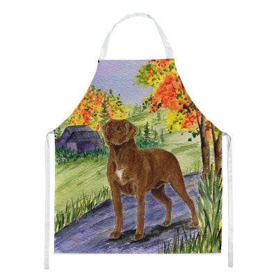 No Pattern Bib Apron