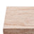 Branford Outdoor Rectangular MGO Coffee Table With Travertine Texture