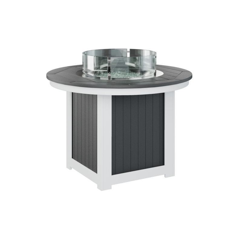 Foyer de table rond Berlin Donoma, Noir