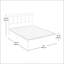 Grand lit plateforme