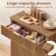 Buffet étroit de 31,3 po avec tiroir et rangement-535823883
