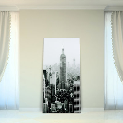 « empire », reproduction de photo sur verre
