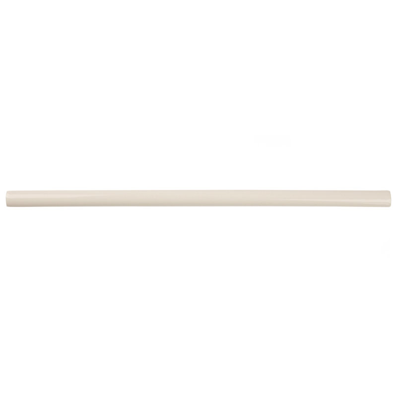 Carreau de céramique quart de cercle brillant brillant 11,8 po x 0,5 po Twist
