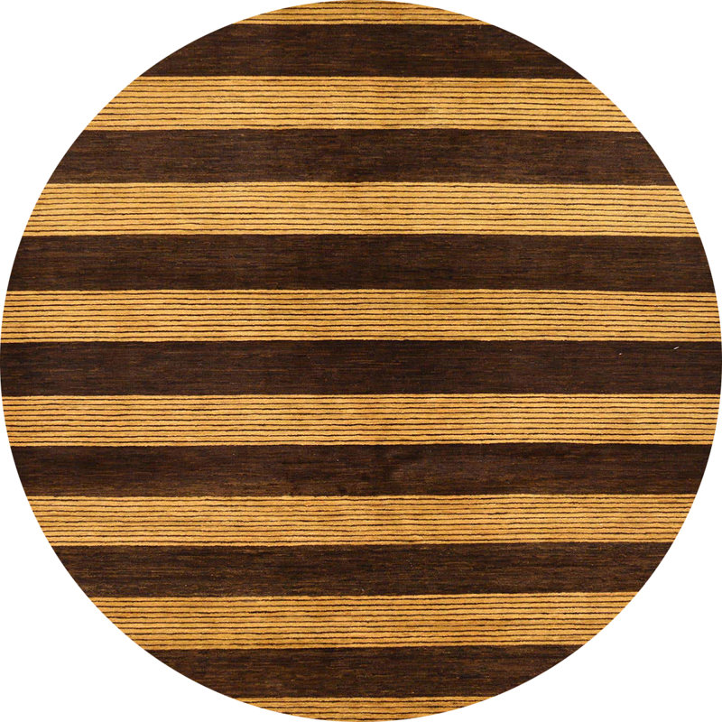 Abstract Indoor Rug, Round 7'
