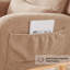 Rocking Chair with Supportive Lumbar Pillow-129161430