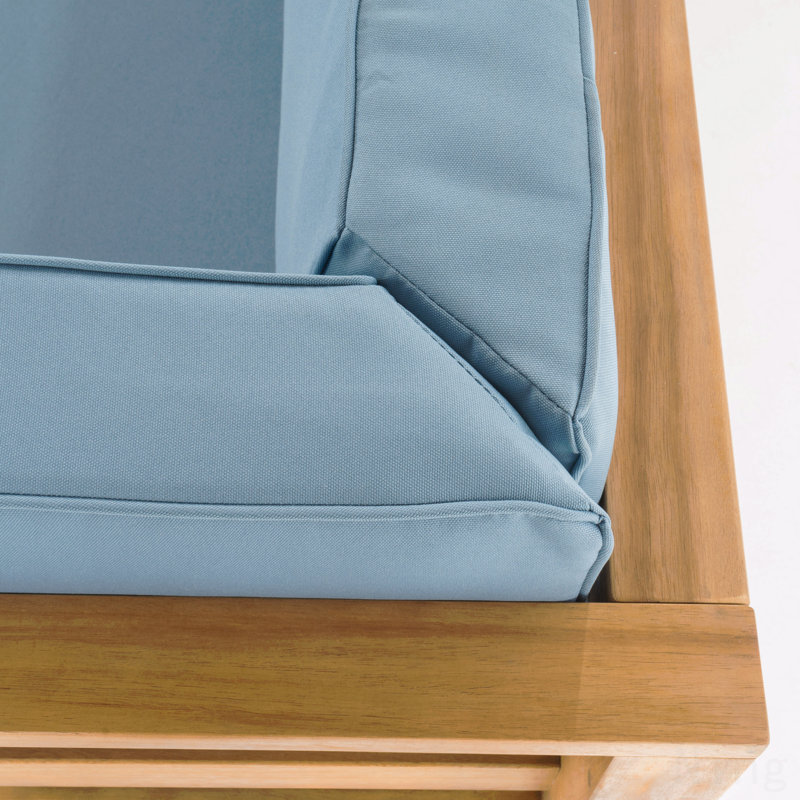 Corner Chair, Blue, Blue