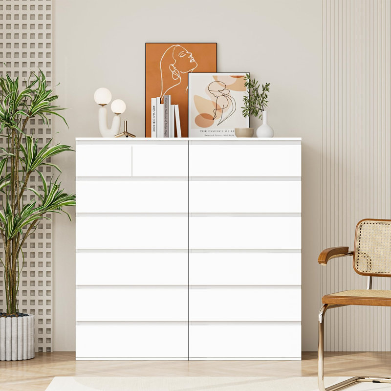 Nenyasha 60cm W 7 - Drawer Chest of Drawers