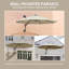 292cm Wall Mount Parasol-1103460383