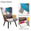 Kade Upholstered Armchair with Footstool-1456381209