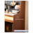 35.4-inch Solid Boxwood Mobile Pantry Cabinet