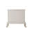 2 Drawers Poplar Wood Nightstand In Bone White Finish-463581697