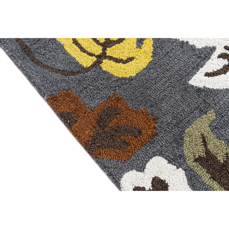 Tapis gris foncé Johansson