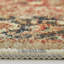 Soft Cashmere Feel Area Rug – Non Slip Low Pile Living Room & Bedroom Carpet, Machine Washable-121775446