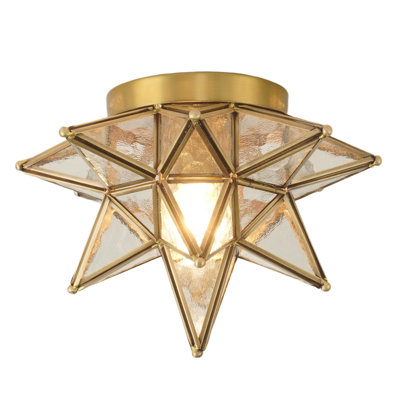 Glass Flush Mount