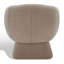 Fauteuil demi-tonneau en polyester 30,7 po Genata-731110786