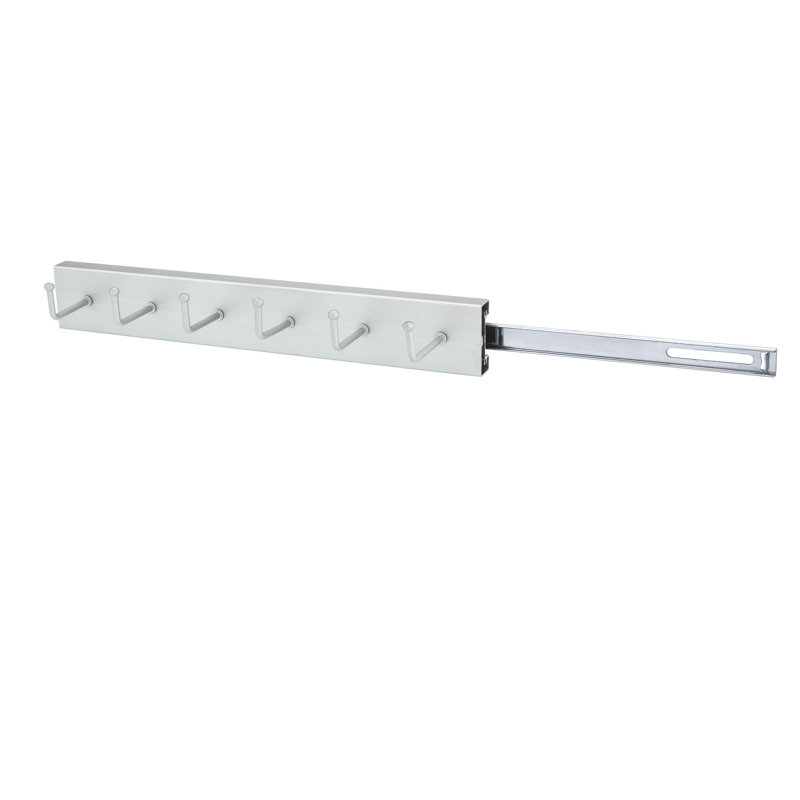 Porte-ceintures, Chrome mat, H 2,5 po x l 3 po x P 14 po