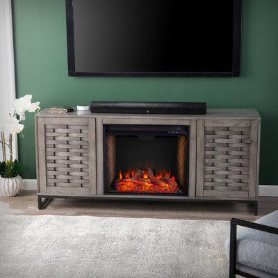 Ayria Smart Fireplace With Media Storage