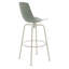 Clean Cut Swivel Stool with Metal Frame-69342288-69342289