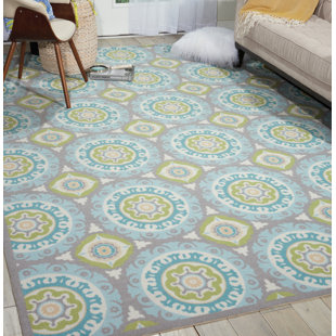 Geometric Indoor / Outdoor Area Rug