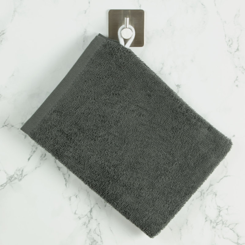 Midweight Washcloth, Anthracite